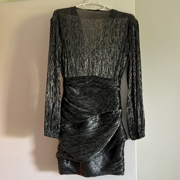 Maje Metallic mini dress - Picture 5 of 5